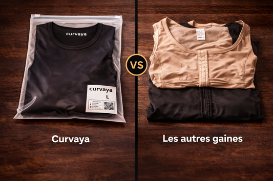 Curvaya vs les autres gaines : pourquoi nos clients ne reviennent plus en arrière